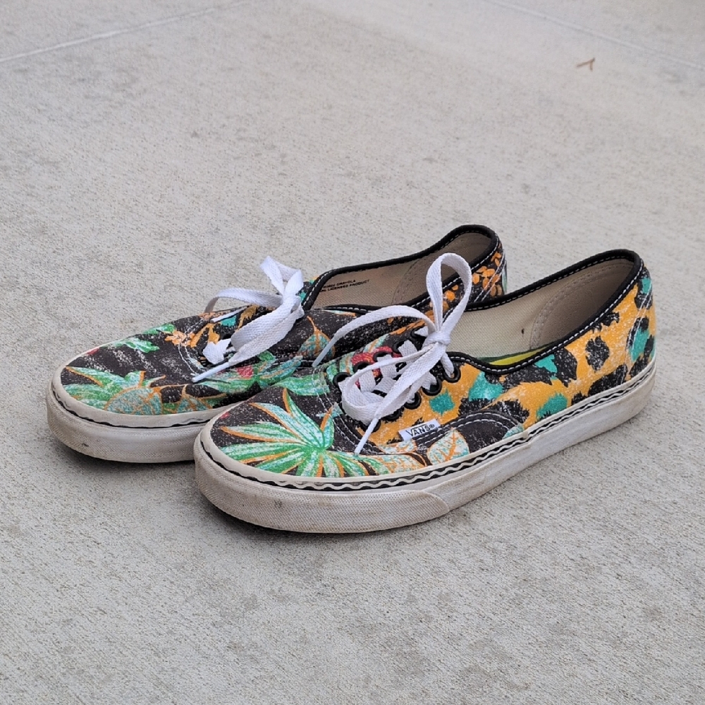 Vans Women's Leafy Print Sneakers